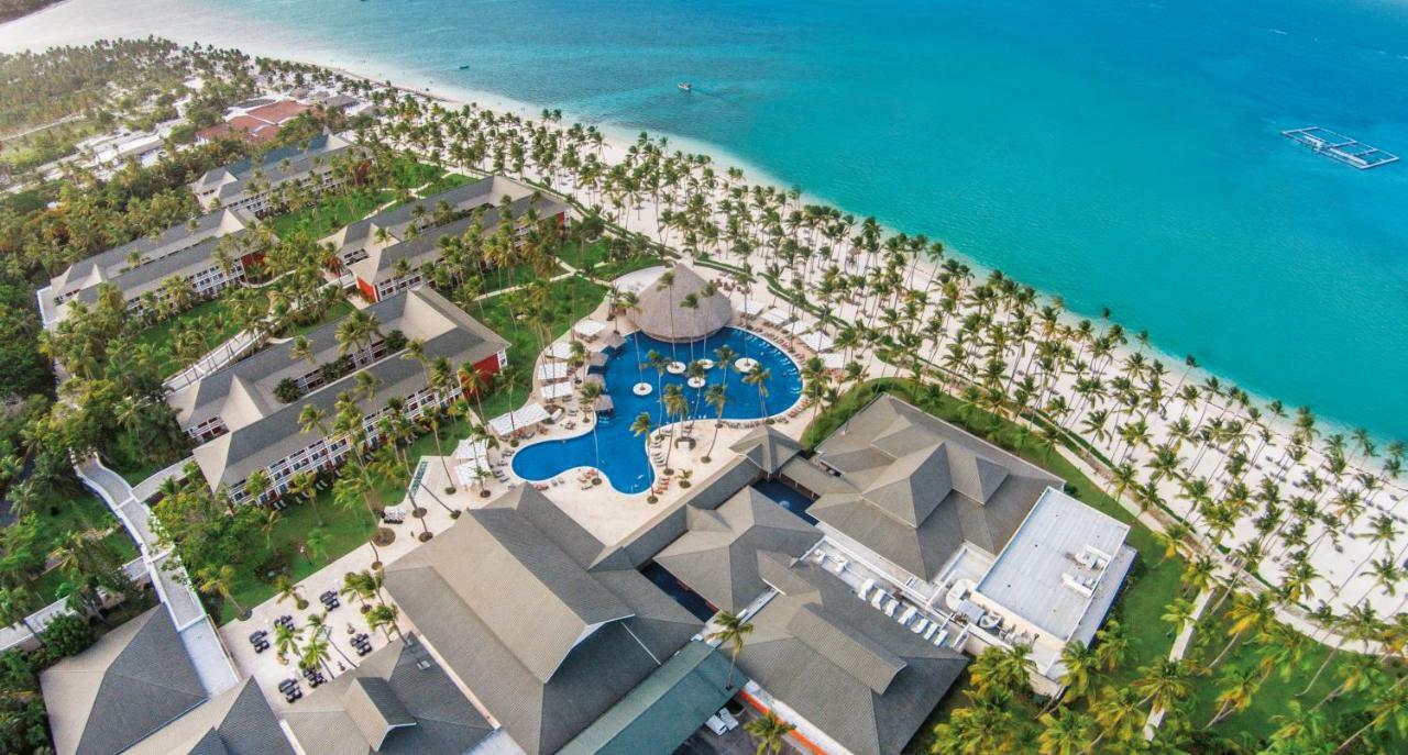 Barcelo Bavaro Beach (Adults Only) Punta Cana Eksteriør bilde Aerial view of the resort